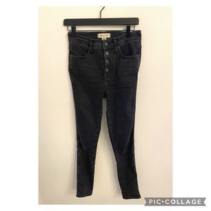 Madewell High-Rise Black Jeans | Size 26